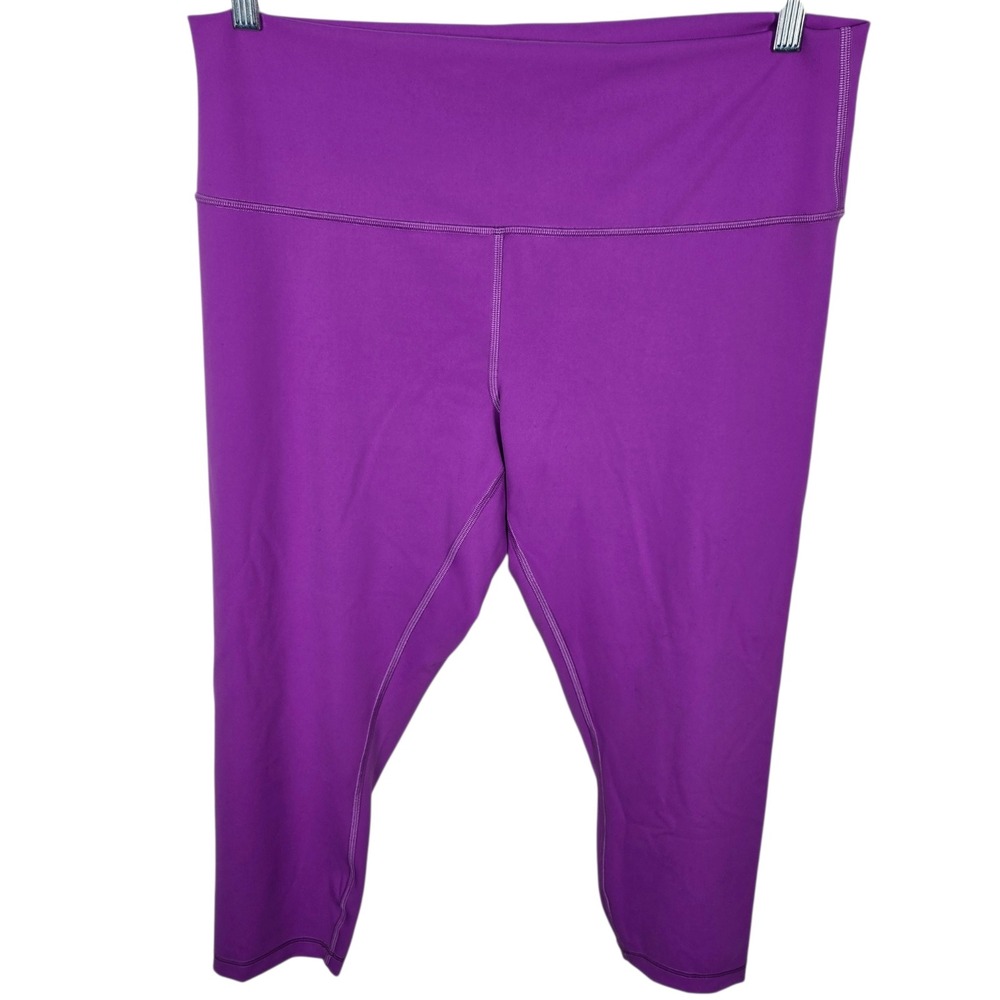 Lululemon Align 23" Purple High Rise Cropped Leggings Womens‎ Size 16